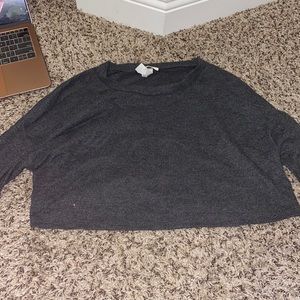 Gray long sleeve